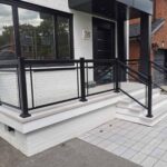 aluminum glass railing toronto