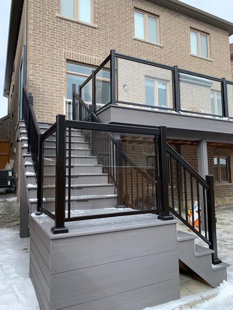 toronto glass railings`