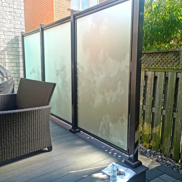 deck glass privacy screen toronto